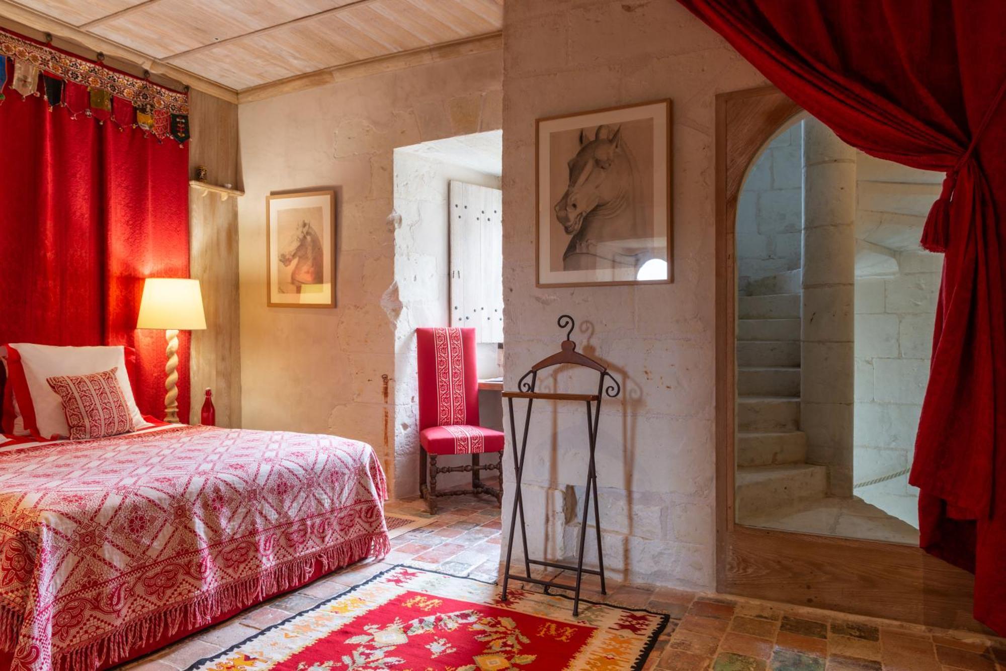 Lemere Hotel Du Chateau Du Rivau מראה חיצוני תמונה
